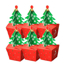 Weihnachtsgeschenkboxen für Süßigkeiten und Kekse