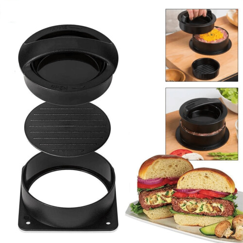 Pressa per hamburger – Plastica ABS, 1 pezzo