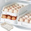 Stackable Egg Storage Box for Fridge or Countertop, White 2