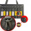 Versatile Roll-Up Key Storage Box, Weatherproof Portable Storage Box, Holds 40 Keys, Security Hook, for Home Office 4