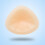 1 Pair Silicone Breast Form Triangle Mastectomy Prosthesis Bra Pad Enhancer 300g 4