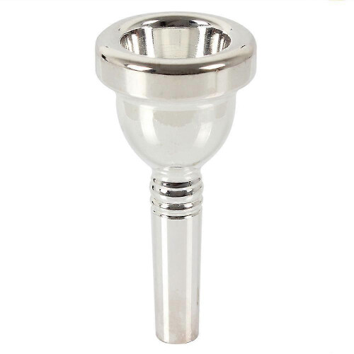 12C Small Shank Trombone Silver Mouthpiece New 2