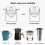 Wiederverwendbare Kaffeefilter, robuster Edelstahlhalter, Siebtrichterkörbe 2