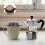 Wiederverwendbare Kaffeefilter, robuster Edelstahlhalter, Siebtrichterkörbe 4