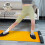 Slide Board Glide Mat with End Stops for Home Exercise Skating Sports Training 3