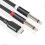 Câble audio stéréo USB-C vers double prise jack 6,35 mm, 1 mètre 5
