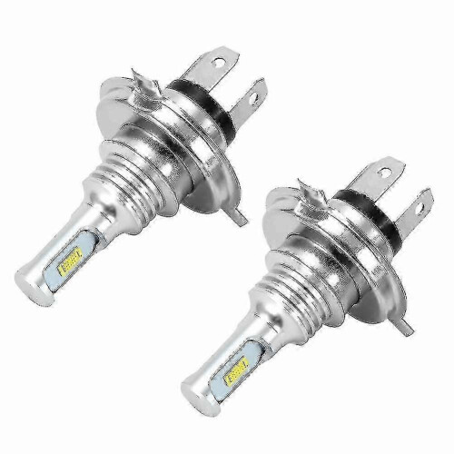 2 X H4 9003 Hb2 6000k Super White Csp Led Headlight Bulb Kit 2