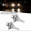 2 X H4 9003 Hb2 6000k Super White Csp Led Headlight Bulb Kit 4