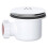 Chrome Plated Shower Trap Cover: 90Mm/115Mm Plug Drain Replacement Hole 3