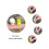 10Pcs Golf Mat Tees,Golf Simulator Tees,Practice for Driving Range,Home for Golf Training,Yellow L 4