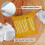 Kuddfodral med daisymotiv, sammet, gul blomma, 4-pack 2