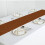 Polyester Table Runner 12 x 108 in Cinnamon Brown (5 Pack) 5