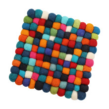 Elegant Insulation Pad Table Placemat Handmade-Rectangular 20CM