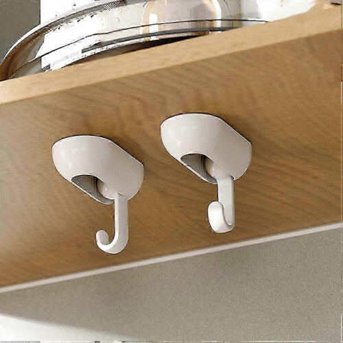 Heavy Duty Wall Hooks 8Pcs for Hanging Punch Free Accessory 2