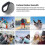 Cache-oreilles ajustables unisexe, pliables, pour l'hiver. 3