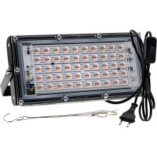 Luminária moderna para jardim interno, sistema silencioso de dissipação de calor para hidroponia, plantas em vasos, jardinagem interna, cultivo em