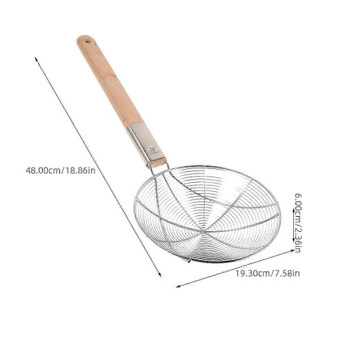Spider Strainer Large Design Frying Straining Scooping Kitchen Gadgets Professional Chefs 1Set 1