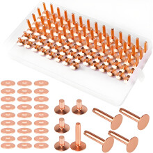 77 Count Bronze Round Head Fasteners For Leather Goods And