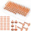 77 Count Bronze Round Head Fasteners For Leather Goods And 1