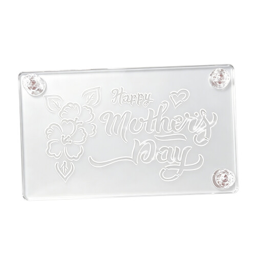 Practical Cake Stencil Acrylic Powder Template For-type F