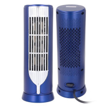Calentador de torre cerámico PTC de 1000 W azul 28x10x8.5cm