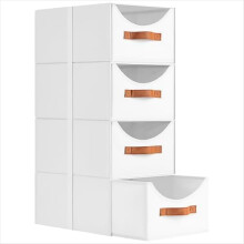 Tiroirs de rangement empilables et pliables
