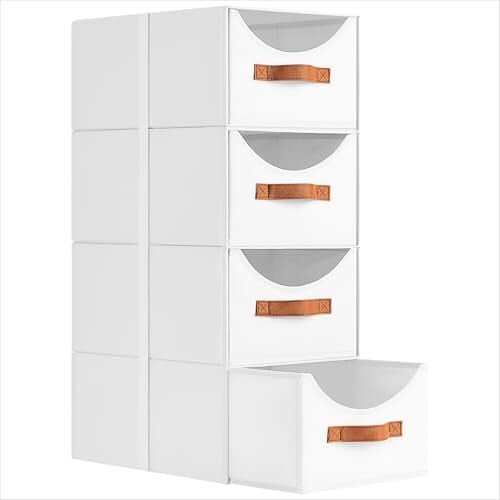 Tiroirs de rangement empilables et pliables
