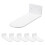 6-teiliges schwebendes Schuhregal aus Acryl 1
