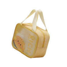 Multipurpose Toiletry Container For Camping-Yellow single layer