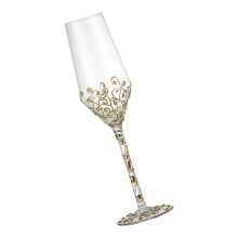 Unique Ribbed Design Glass Cup Suitable For-champagne glasses