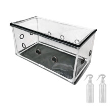 DIY-paddenstoelkweekset met doorzichtige PVC-afdekking en-groot