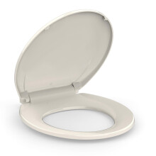 TROPOW Länglicher WC-Sitz mit integriertem Kindersitz