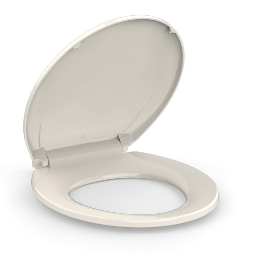 TROPOW Länglicher WC-Sitz mit integriertem Kindersitz