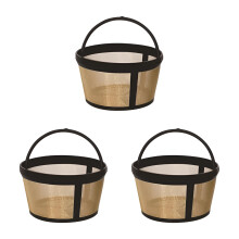 Genanvendeligt kaffefilter i rustfrit stål, 4-5 kopper