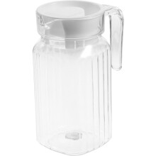 Jarra de plástico para bebidas de 0,5L com tampa