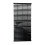 Dollhouses Accessories 17.5x8CM Plastic Blinds Model With-Black 1