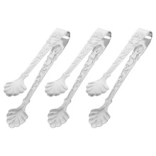 Mini-Zuckerzange aus Edelstahl, 3-teiliges Set