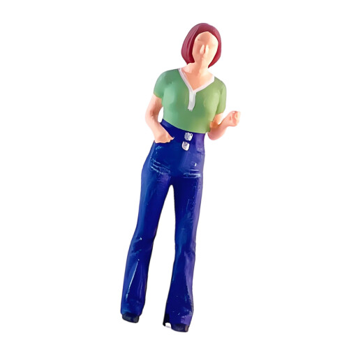 Women Figures Model 1:64 Scale Painted Miniature-Miss P.udding