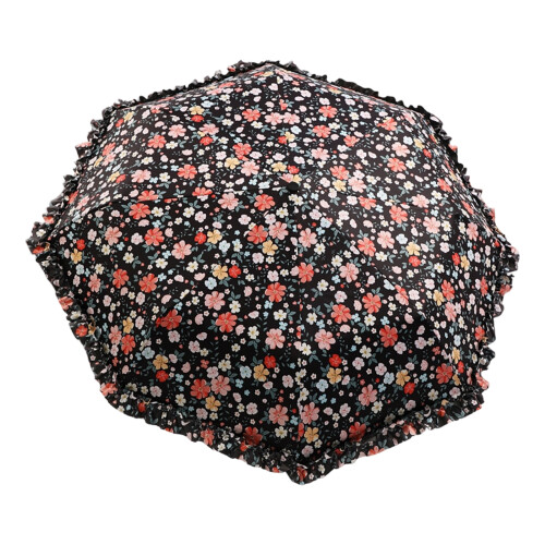 Lightweight Portable Umbrella Ergonomic Handle Clasp For-Black