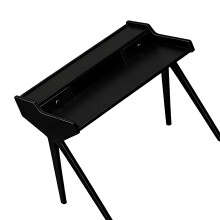 Quick Build 1/12 Scale Miniature Desk Plastic Dollhouses-Black