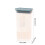 Pichet en plastique transparent avec couvercle 2,5 L 3
