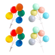4-teiliges Set Tortenaufsätze aus Kunststoffballons