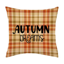 Clúdach Pillow Duilleoga Mailpe an Fhómhair 45x45cm