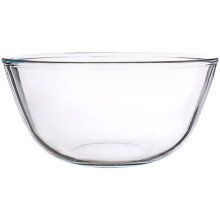 Salatschüssel aus Glas, 2100 ml, transparent