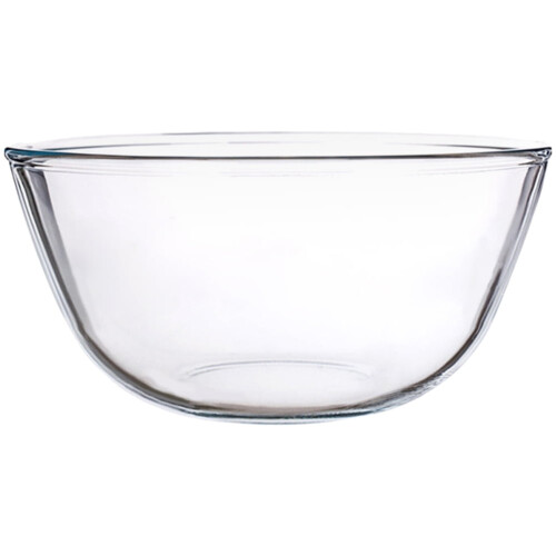 Glassalladsskål 2100ml Transparent