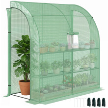 Invernadero Verde 200 x 100 x 215 cm