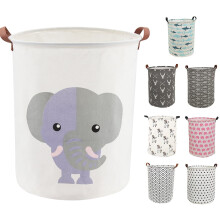 Panier à linge imperméable éléphant blanc
