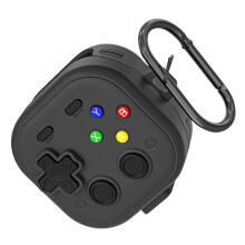 Game-Controller-förmiges Ohrhörer-Etui mit-Schwarz A