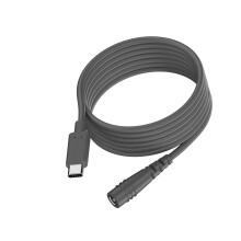 Ligne de câble de charge étanche USB C mâle à Mini DC5.5mm x-3m