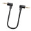 Câble auxiliaire portable en forme de L, câble audio de 2,5-20cm 1